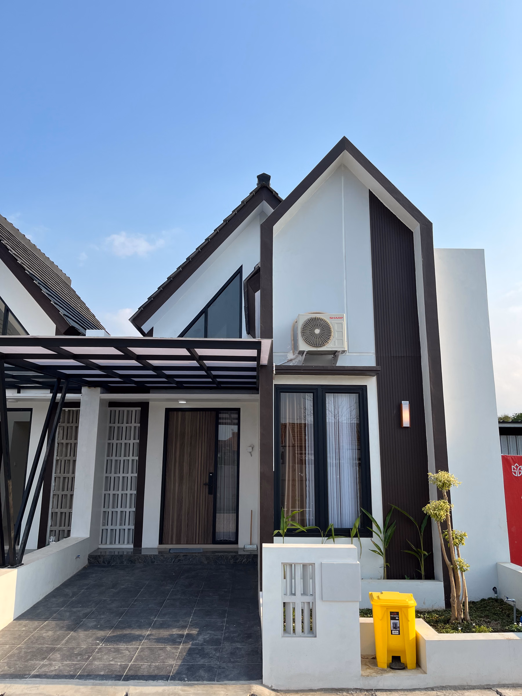 Tampilan salah satu hunian Sapphire Griya Modern